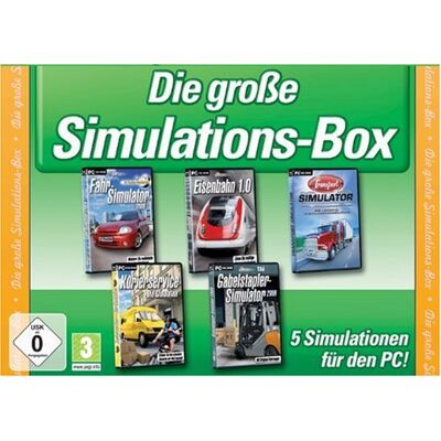 Rondomedia Die Große Simulations-Box - Publicité Rondomedia Die Große Simulations-Box - Publicité