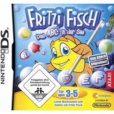 Atari Fritzi Fisch: Das Abc In Der See - Publicité Atari Fritzi Fisch: Das Abc In Der See - Publicité