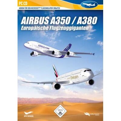 Halycon Flight Simulator X - Airbus A350 / A380 Europäische Flugzeuggiganten - Publicité Halycon Flight Simulator X - Airbus A350 / A380 Europäische Flugzeuggiganten - Publicité