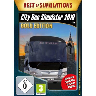 Astragon Best Of Simulations: City Bus Simulator 2010 Gold-Edition - Publicité Astragon Best Of Simulations: City Bus Simulator 2010 Gold-Edition - Publicité