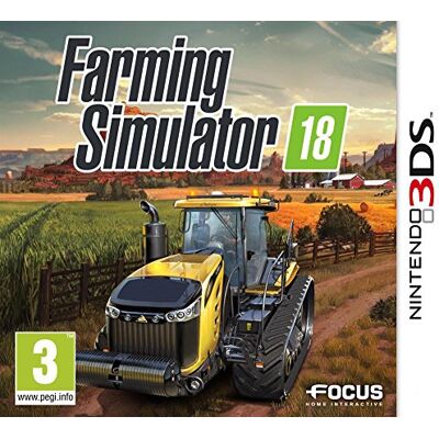 Focus Farming Simulator 18 Jeu 3ds - Publicité Focus Farming Simulator 18 Jeu 3ds - Publicité