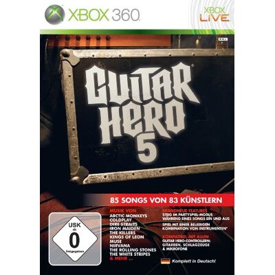 ACTIVISION Guitar Hero 5 - Publicité ACTIVISION Guitar Hero 5 - Publicité