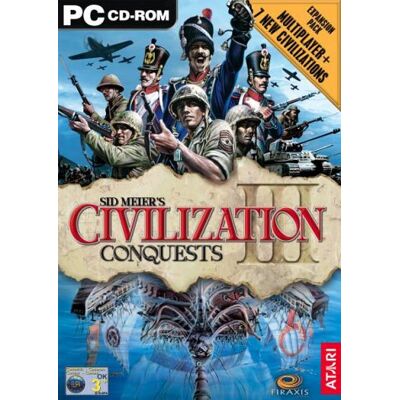 Atari Sid Meier'S Civilization Iii - Conquests - Publicité Atari Sid Meier'S Civilization Iii - Conquests - Publicité