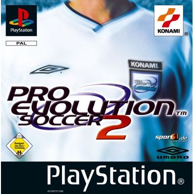 Konami Pro Evolution Soccer 2 - Publicité Konami Pro Evolution Soccer 2 - Publicité
