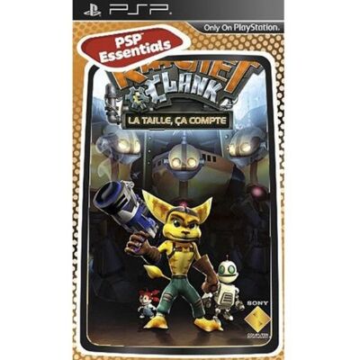 Sony Ratchet & Clank : La Taille, Ça Compte, Psp Essentials - Publicité Sony Ratchet & Clank : La Taille, Ça Compte, Psp Essentials - Publicité