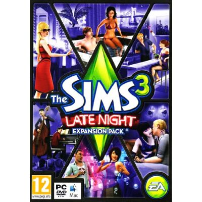Electronic Arts Die Sims 3: Late Night, Expansion Pack - Publicité Electronic Arts Die Sims 3: Late Night, Expansion Pack - Publicité