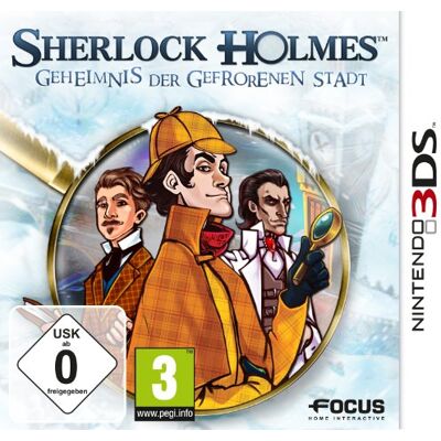 Focus Home Interactive Sherlock Holmes - Das Geheimnis Der Gefrorenen Stadt - Publicité Focus Home Interactive Sherlock Holmes - Das Geheimnis Der Gefrorenen Stadt - Publicité