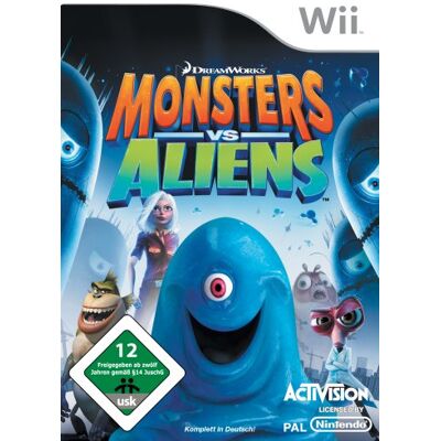 ACTIVISION Monsters Vs Aliens - Publicité ACTIVISION Monsters Vs Aliens - Publicité