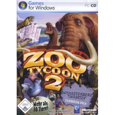 Microsoft Zoo Tycoon 2 - Ausgestorbene Tierarten (Dvd-Rom) - Publicité Microsoft Zoo Tycoon 2 - Ausgestorbene Tierarten (Dvd-Rom) - Publicité