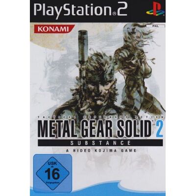 Konami Metal Gear Solid 2 - Substance - Publicité Konami Metal Gear Solid 2 - Substance - Publicité