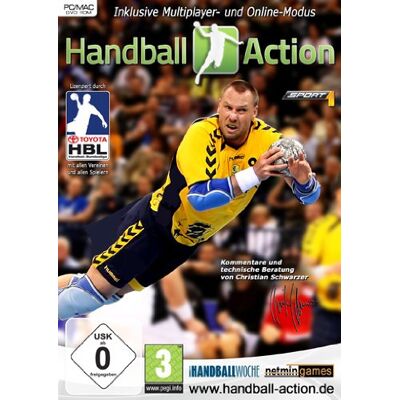 Koch Media Handball Action - Jeu vidéo - Publicité Koch Media Handball Action - Jeu vidéo - Publicité