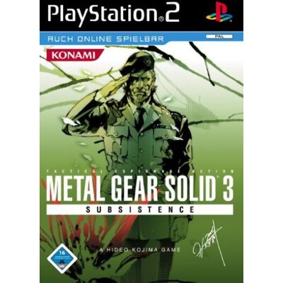 Konami Metal Gear Solid 3 - Subsistence - Publicité Konami Metal Gear Solid 3 - Subsistence - Publicité