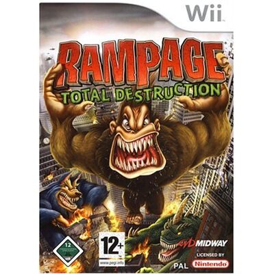 Midway Rampage: Total Destruction - Publicité Midway Rampage: Total Destruction - Publicité