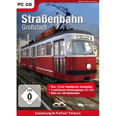Halycon Pro Train Perfect 2 - Straßenbahn-Großstadt (Add-On) - Publicité Halycon Pro Train Perfect 2 - Straßenbahn-Großstadt (Add-On) - Publicité