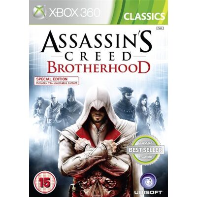 Ubisoft Assassins Creed Brotherhood Classics Xbox En Bbfc 15 - Publicité Ubisoft Assassins Creed Brotherhood Classics Xbox En Bbfc 15 - Publicité