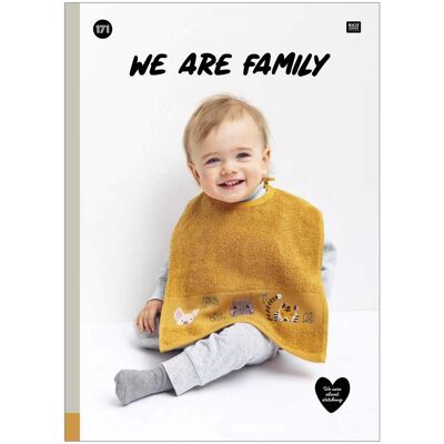 We Are Family: 30 Kreuzstich-Designs Mit Der Niedlichen Tierfamilie - Publicité We Are Family: 30 Kreuzstich-Designs Mit Der Niedlichen Tierfamilie - Publicité