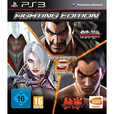 Namco Ps3 Fighting Edition Tekken 6 / Tekken Tag Tournament 2 / Soul Calibur V 3 Spiele Uk Import - Publicité Namco Ps3 Fighting Edition Tekken 6 / Tekken Tag Tournament 2 / Soul Calibur V 3 Spiele Uk Import - Publicité