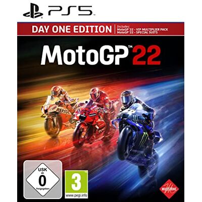 MILESTONE Motogp 22 Day One Edition (Playstation 5) - Publicité MILESTONE Motogp 22 Day One Edition (Playstation 5) - Publicité