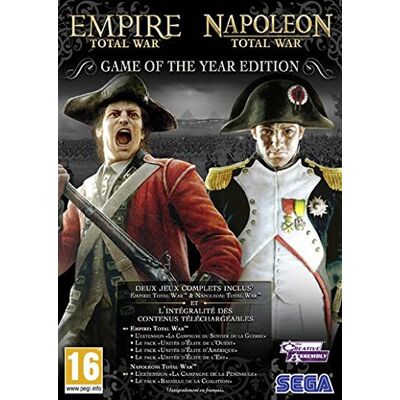 SEGA Total War : Empire + Total War : Napoleon - Édition Jeu De L'Année - Publicité SEGA Total War : Empire + Total War : Napoleon - Édition Jeu De L'Année - Publicité