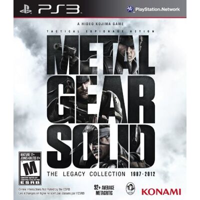 Metal Gear Solid: Legacy Collection (No Artbook) - Publicité Metal Gear Solid: Legacy Collection (No Artbook) - Publicité