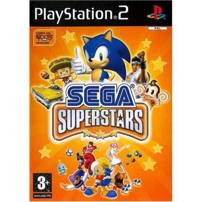 Sony Sega Superstars ( Eyetoy ) : Playstation 2 , Fr - Publicité Sony Sega Superstars ( Eyetoy ) : Playstation 2 , Fr - Publicité