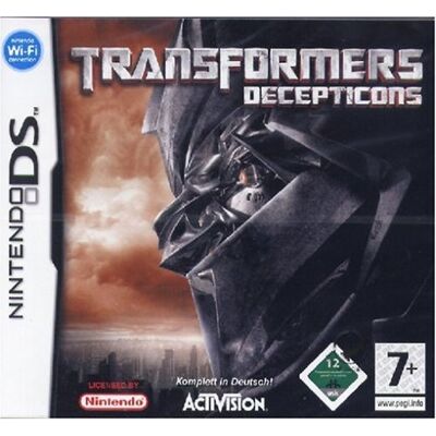 ACTIVISION Transformers: Deceptions - Publicité ACTIVISION Transformers: Deceptions - Publicité