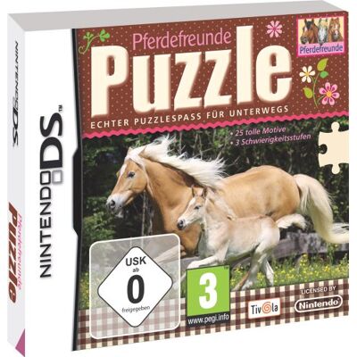 Tivola - Pferdefreunde - Puzzle - 25 Images - Publicité Tivola - Pferdefreunde - Puzzle - 25 Images - Publicité