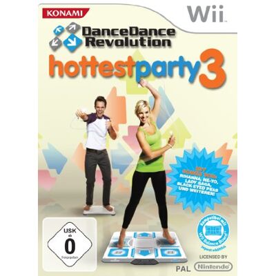 Konami Dance Dance Revolution - Hottest Party 3 - Publicité Konami Dance Dance Revolution - Hottest Party 3 - Publicité