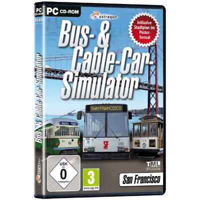 Astragon Bus- & Cable-Car-Simulator - Publicité Astragon Bus- & Cable-Car-Simulator - Publicité