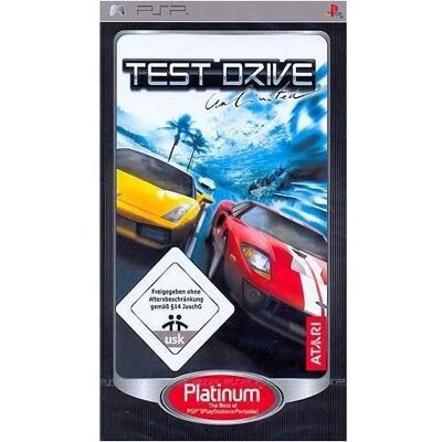 Atari Test Drive Unlimited - Platinum - Publicité Atari Test Drive Unlimited - Platinum - Publicité