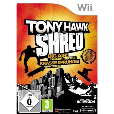 ACTIVISION Tony Hawk: Shred - Publicité ACTIVISION Tony Hawk: Shred - Publicité