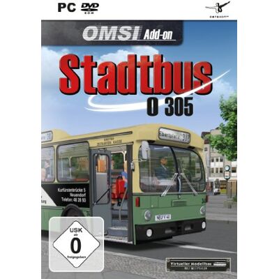 Aerosoft Omsi - Stadtbus O305 (Add-On) - Publicité Aerosoft Omsi - Stadtbus O305 (Add-On) - Publicité