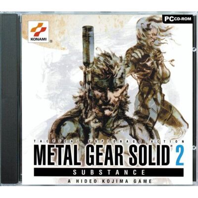 Konami Metal Gear Solid 2: Substance - Publicité Konami Metal Gear Solid 2: Substance - Publicité