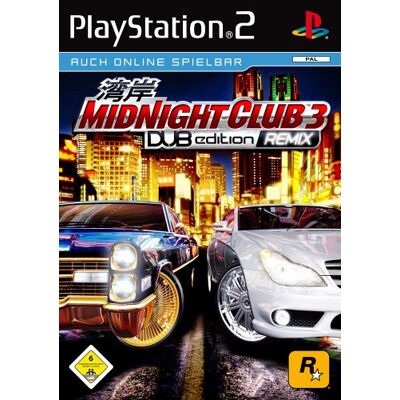 ROCKSTAR Midnight Club 3: DUB Edition - Remix - Jeu d'occasion - PS2 - Publicité ROCKSTAR Midnight Club 3: DUB Edition - Remix - Jeu d'occasion - PS2 - Publicité
