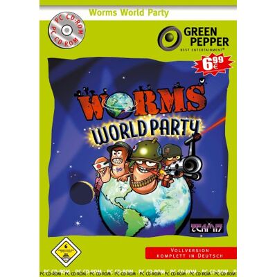Team 17 Worms World Party (Greenpepper) - Publicité Team 17 Worms World Party (Greenpepper) - Publicité