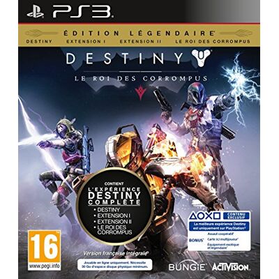 ACTIVISION Destiny : Le Roi Des Corrompus - Édition Légendaire - Publicité ACTIVISION Destiny : Le Roi Des Corrompus - Édition Légendaire - Publicité