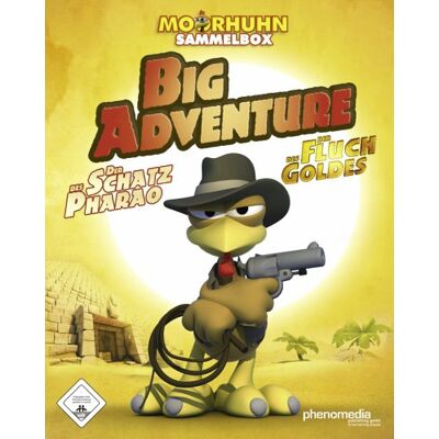 Phenomedia Moorhuhn Adventure Compilation - Publicité Phenomedia Moorhuhn Adventure Compilation - Publicité