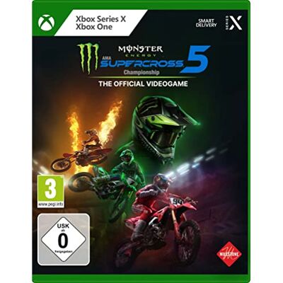 MILESTONE Monster Energy Supercross - The Official Videogame 5 (Xbox Series X) - Publicité MILESTONE Monster Energy Supercross - The Official Videogame 5 (Xbox Series X) - Publicité