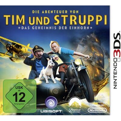 Ubisoft Die Abenteuer Von Tim & Struppi - Das Geheimnis Der Einhorn: Das Spiel - Publicité Ubisoft Die Abenteuer Von Tim & Struppi - Das Geheimnis Der Einhorn: Das Spiel - Publicité