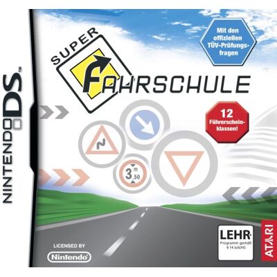 Atari Super Fahrschule - Publicité Atari Super Fahrschule - Publicité