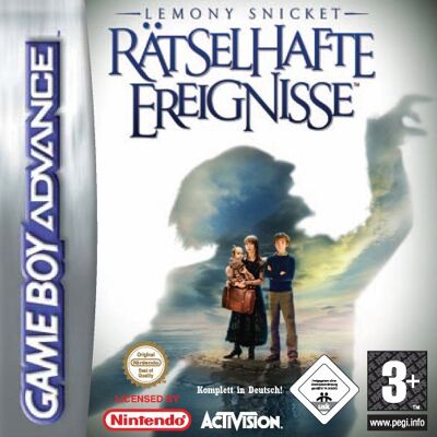 ACTIVISION Lemony Snicket - Rätselhafte Ereignisse - Publicité ACTIVISION Lemony Snicket - Rätselhafte Ereignisse - Publicité