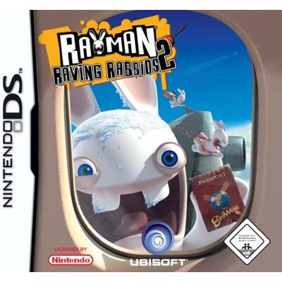 Ubisoft Rayman Raving Rabbids 2 - Publicité Ubisoft Rayman Raving Rabbids 2 - Publicité