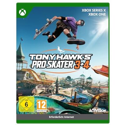 Tony Hawk’s Pro Skater 3 + 4 - Standard Edition - Xbox Series X / Xbox One Disc - Publicité Tony Hawk’s Pro Skater 3 + 4 - Standard Edition - Xbox Series X / Xbox One Disc - Publicité