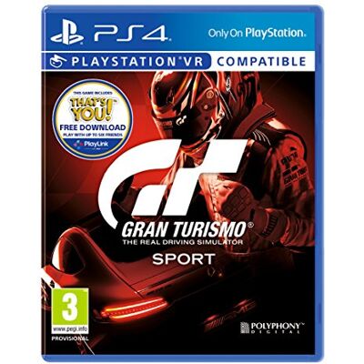 Sony Interactive Entertainment Gran Turismo: Sport (Sony Ps4) - Publicité Sony Interactive Entertainment Gran Turismo: Sport (Sony Ps4) - Publicité