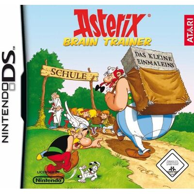 Atari Asterix Brain Trainer - Publicité Atari Asterix Brain Trainer - Publicité