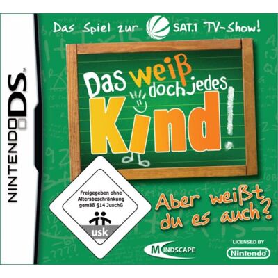 Mindscape Das Weiß Doch Jedes Kind! - Aber Weißt Du Es Auch? - Publicité Mindscape Das Weiß Doch Jedes Kind! - Aber Weißt Du Es Auch? - Publicité