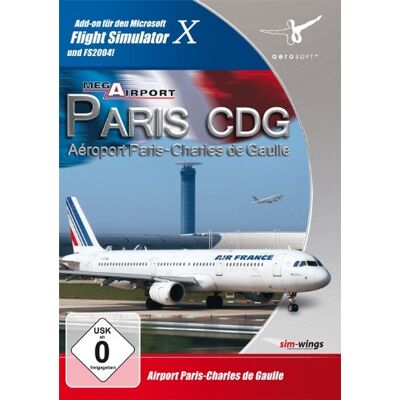 Aerosoft Flight Simulator X - Mega Airport Paris - Publicité Aerosoft Flight Simulator X - Mega Airport Paris - Publicité