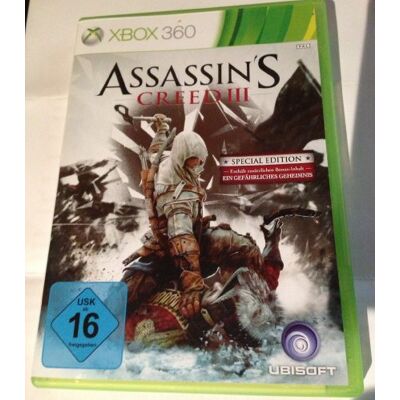 Ubisoft Assasin'S Creed 3 (Special Edition) Deutsch Xbox 360 (Pal) - Publicité Ubisoft Assasin'S Creed 3 (Special Edition) Deutsch Xbox 360 (Pal) - Publicité