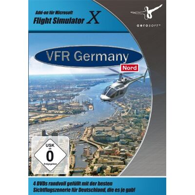 Aerosoft Flight Simulator X - Vfr Germany 2: Nord (Dvd-Rom) - Publicité Aerosoft Flight Simulator X - Vfr Germany 2: Nord (Dvd-Rom) - Publicité