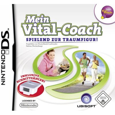 Ubisoft Mein Vital-Coach - Spielend Zur Traumfigur (Inkl. Schrittzähler) - Publicité Ubisoft Mein Vital-Coach - Spielend Zur Traumfigur (Inkl. Schrittzähler) - Publicité